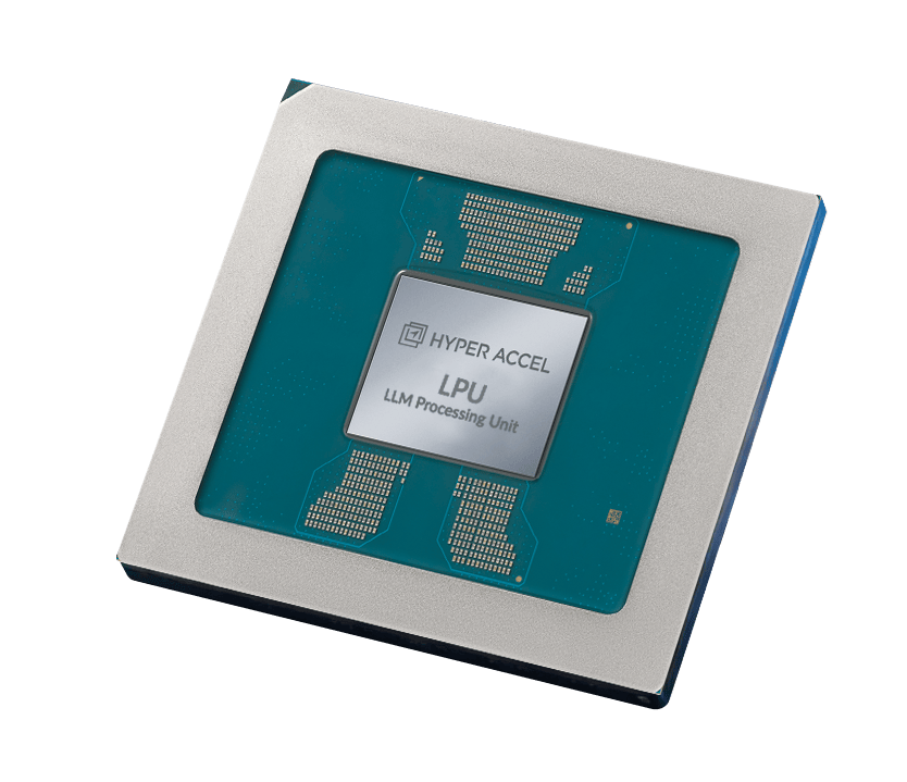 معالج LPU من HyperAccel (مصدر الصورة: HyperAccel)