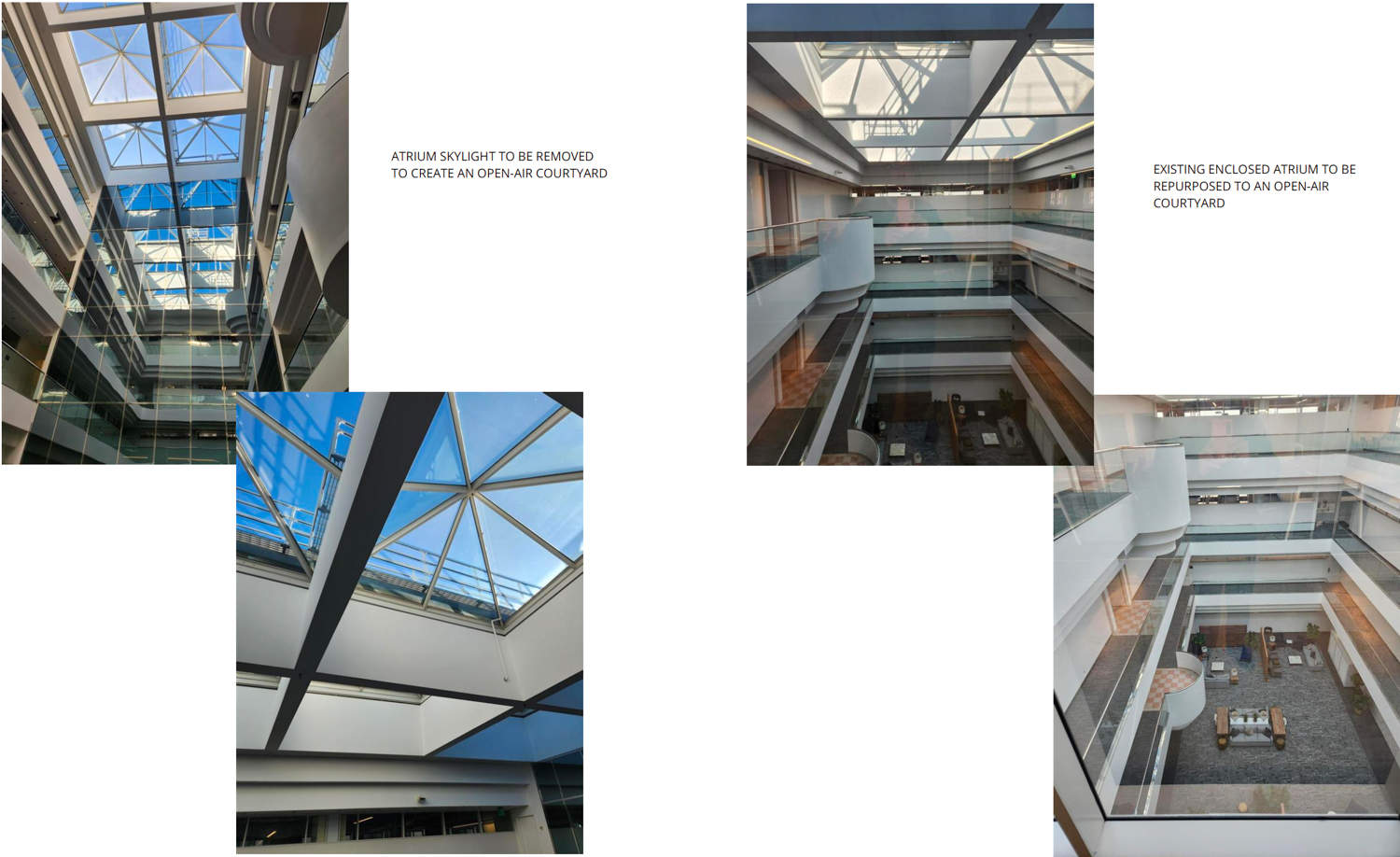Atrium of 901 Market Street, image courtesy of Ankrom Moisan Architects