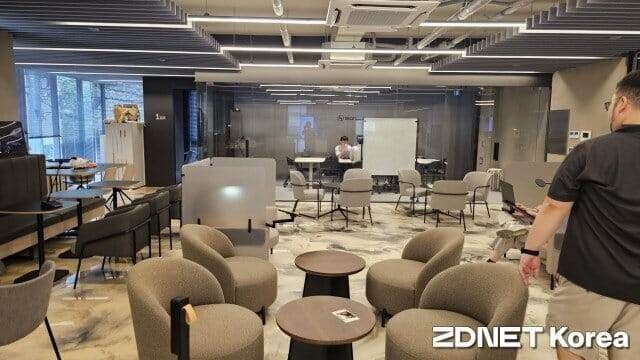 Зона отдыха для сотрудников (фото: ZDNet Korea)