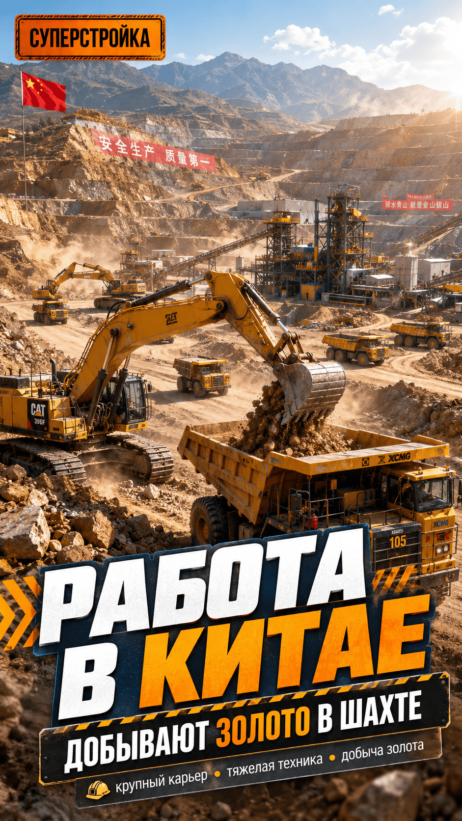 работа в Китае добывают золото в шахте#creatorsearchinsights#ton5 #zolota #rekomendasi #интересное