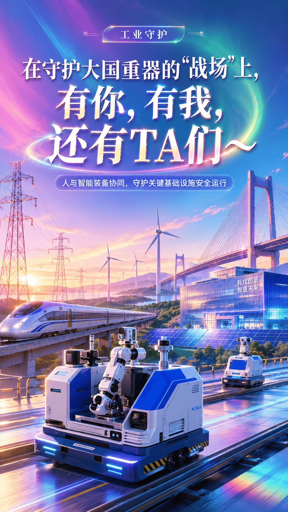 在守护大国重器的“战场”上，有你，有我，还有TA们～（视频来源：长江电力）#大国重器#安全@国资小新