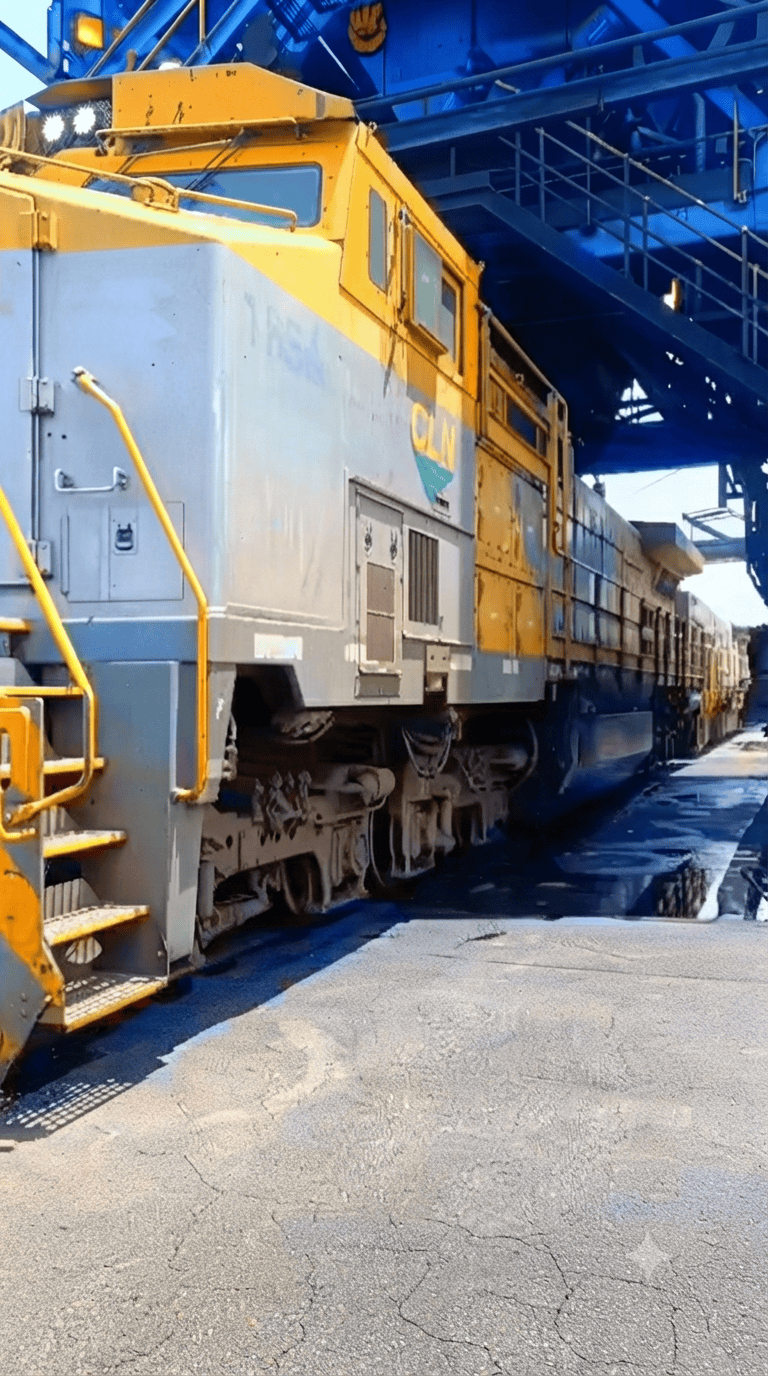 Conheça o Carregamento Dinâmico de Carvão Mineral, na cidade de Moatize, em Moçambique, na África!