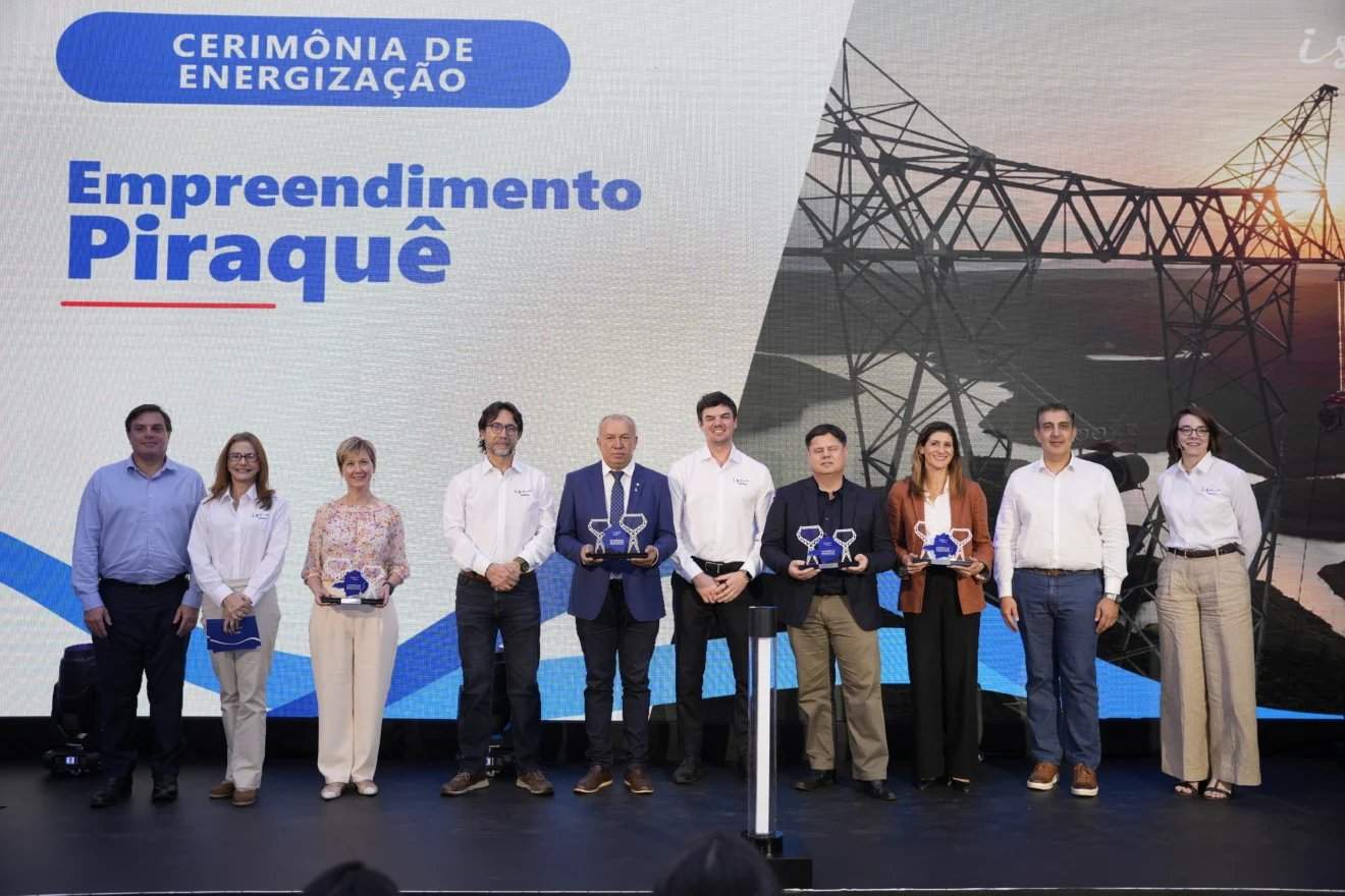 Puesta en marcha del proyecto Piraquê / Fuente: ISA Energía (material promocional)
