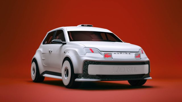 Alpine e Lacoste integram estrutura de assento impressa em 3D pela ERPRO no A290 Rallye personalizado