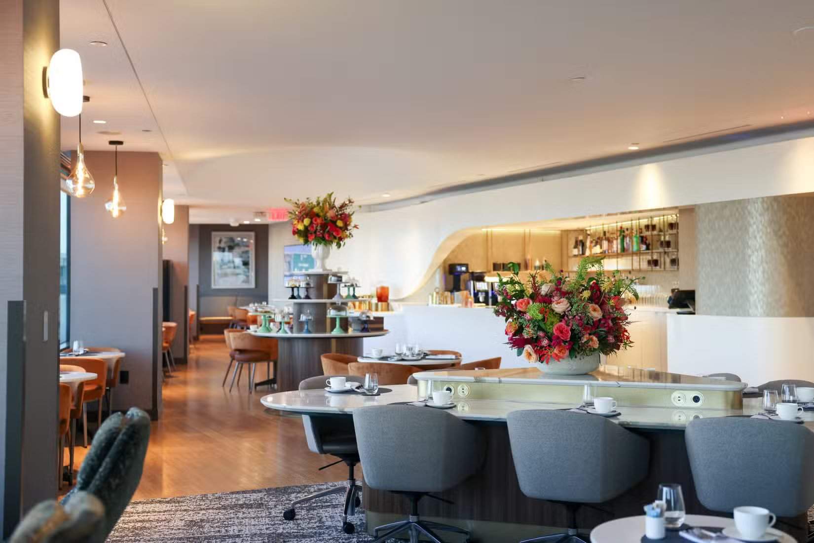 Novo lounge da Delta Air Lines no T2 do LAX