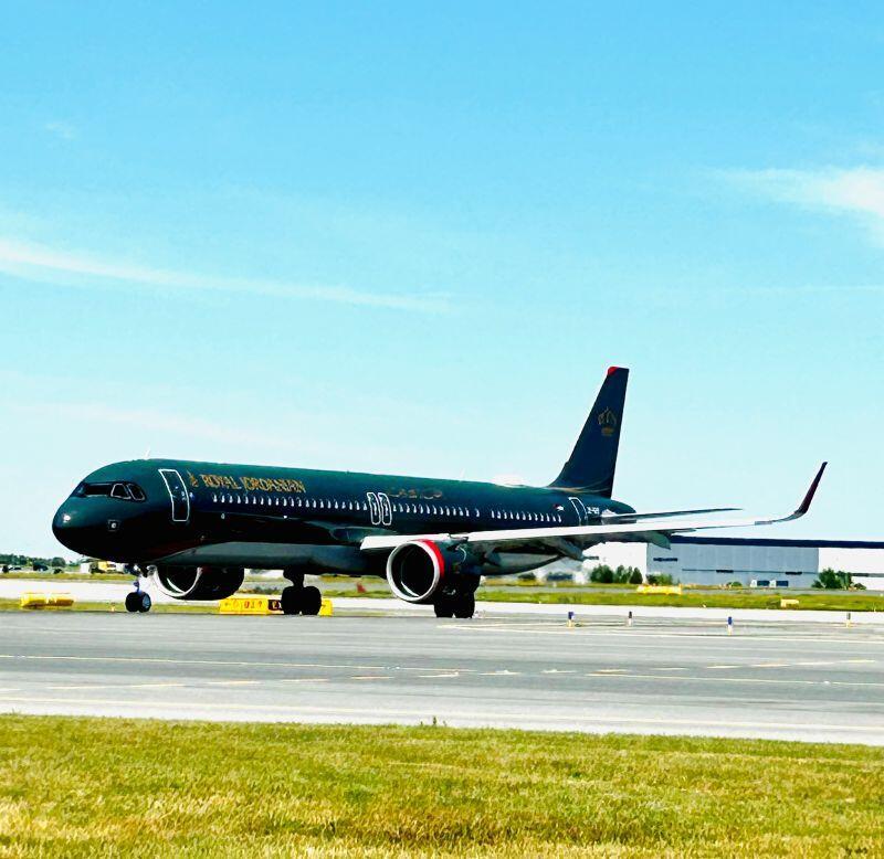 Airbus A321neo авиакомпании Royal Jordanian Airlines
