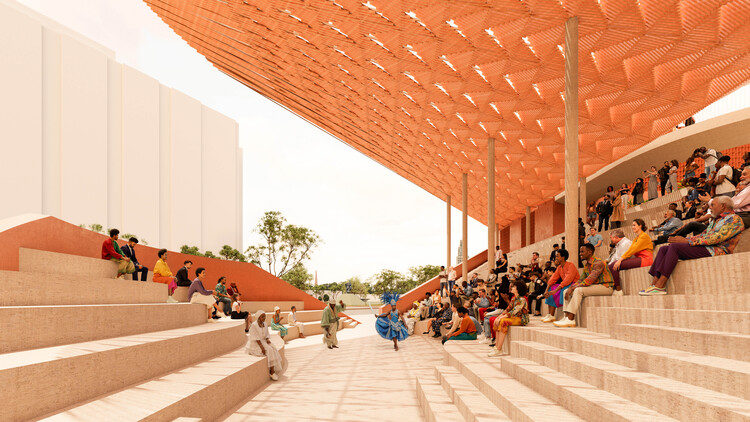Kéré Architecture dévoile le design d’une bibliothèque publique à Rio de Janeiro, rendant hommage au patrimoine afro-brésilien – Image 5 sur 10