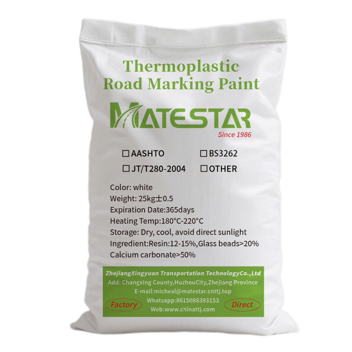 Thermoplastic Road Marking Paint