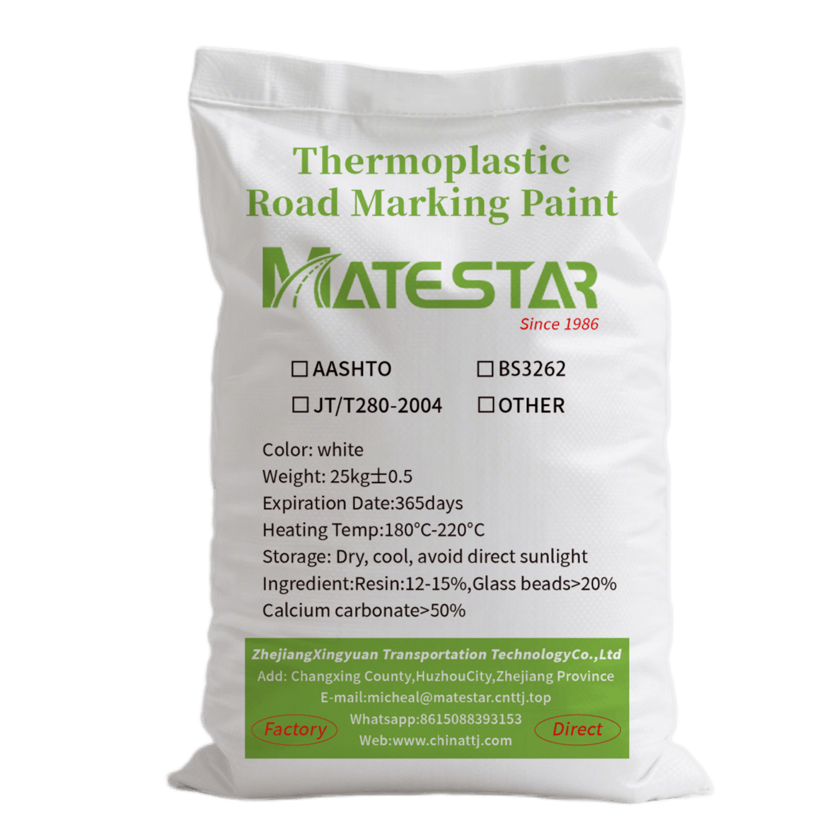 Spray Thermoplastic Road Marking Paint