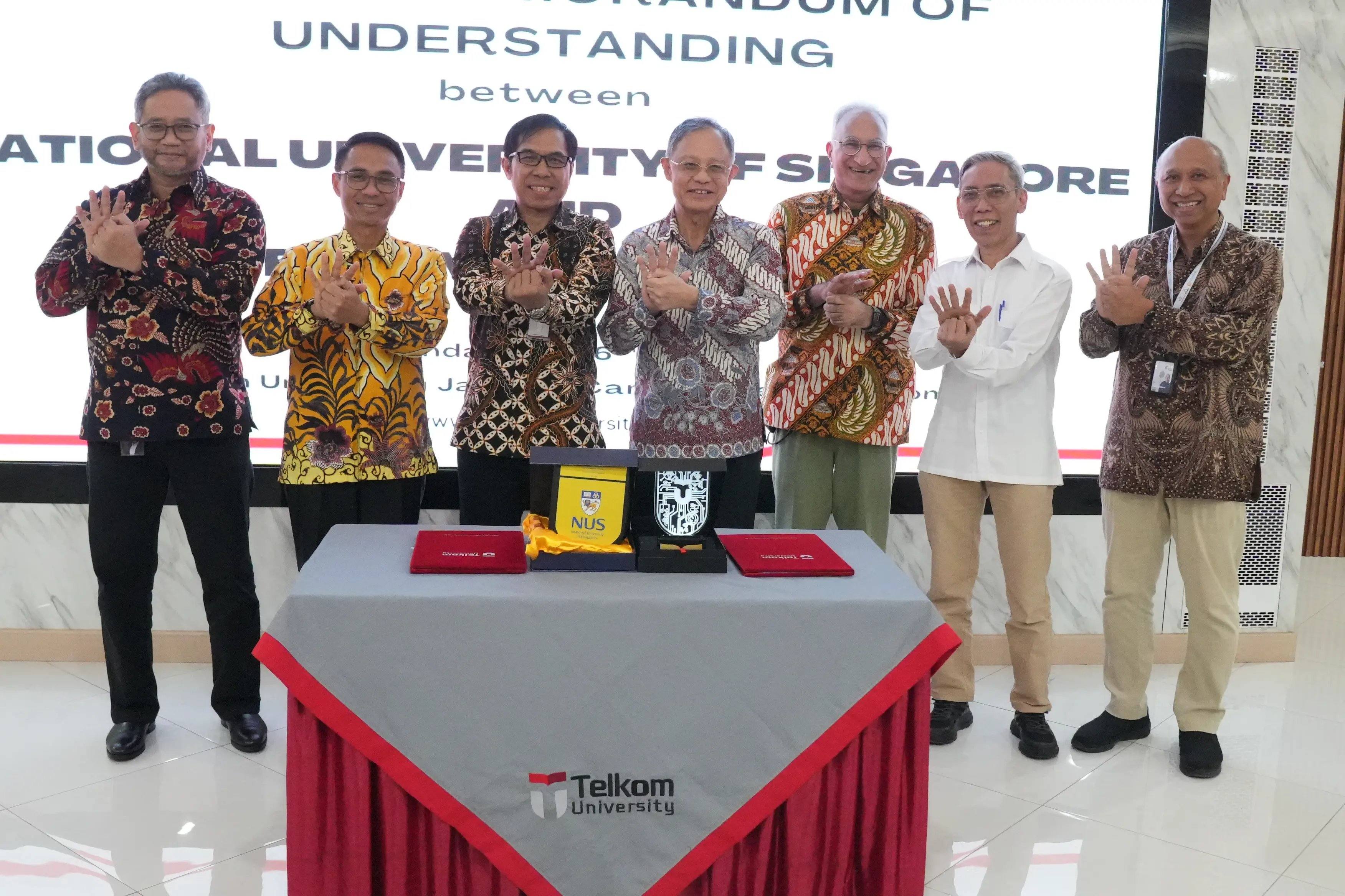 Telkom通过Telkom大学与新加坡国立大学合作加强数字人才生态系统与全球创新