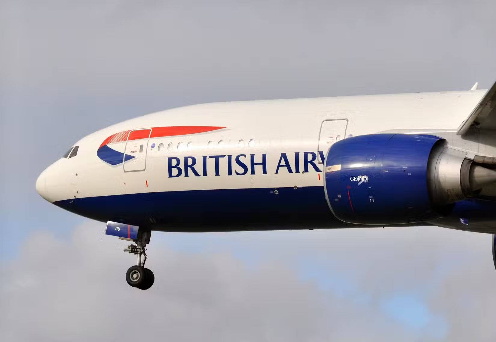 British Airways Boeing 777-200ER on final approach
