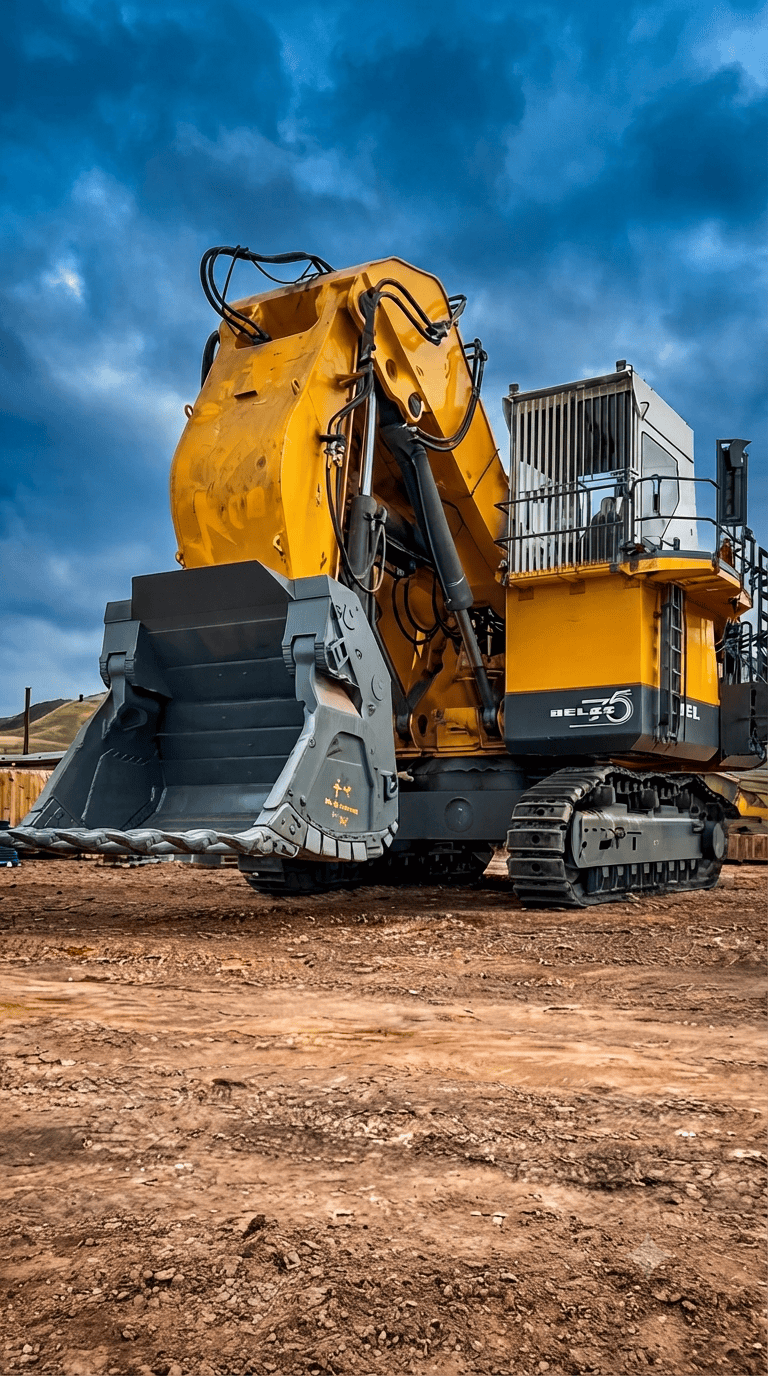 ✨ ПЕРВЫЙ ЭКСКАВАТОР BELAZ BX 20012 готов к работе в условиях угольного карьера Хакасии ⚡️ Как происх