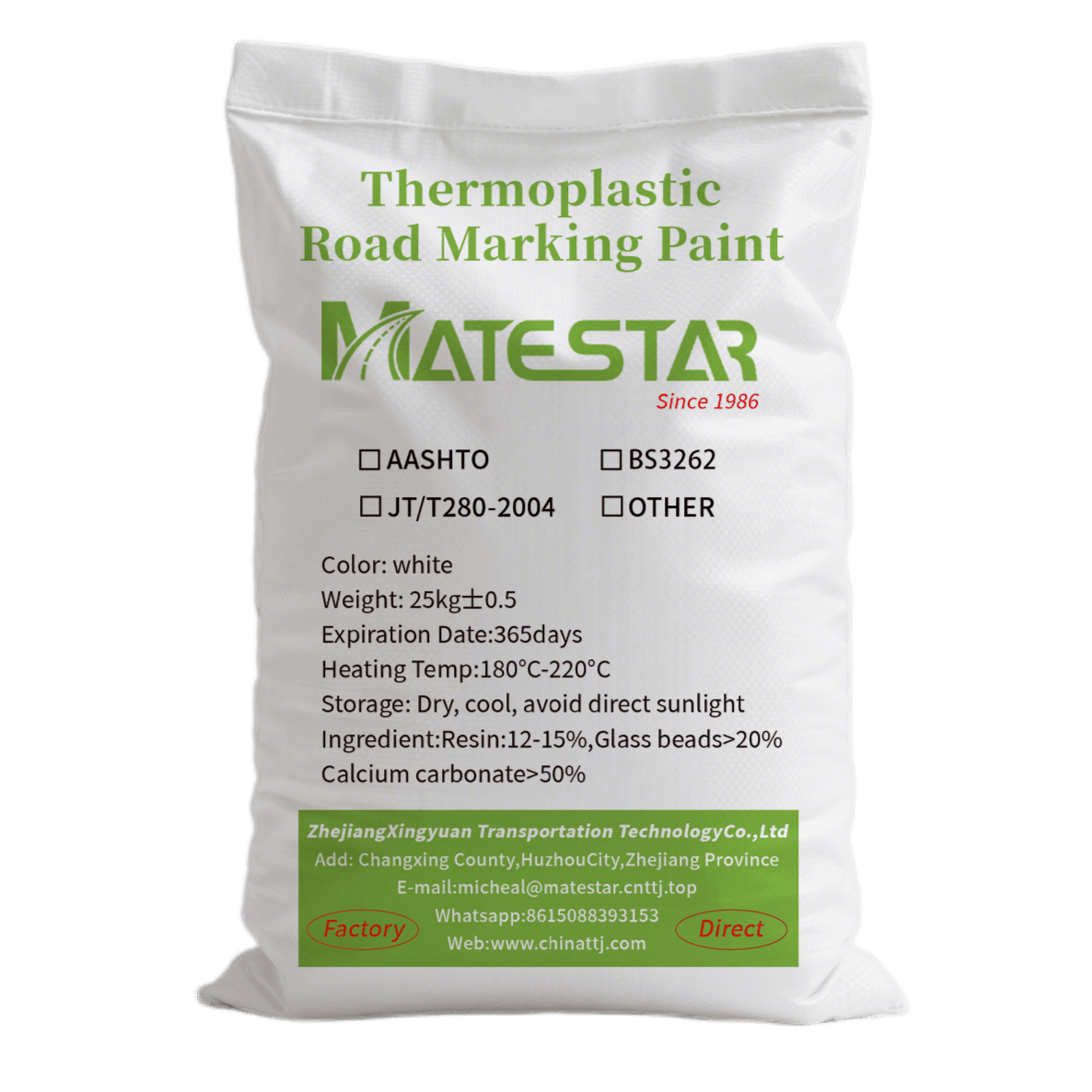 OEM/ODM Thermoplastic Road Marking Paint