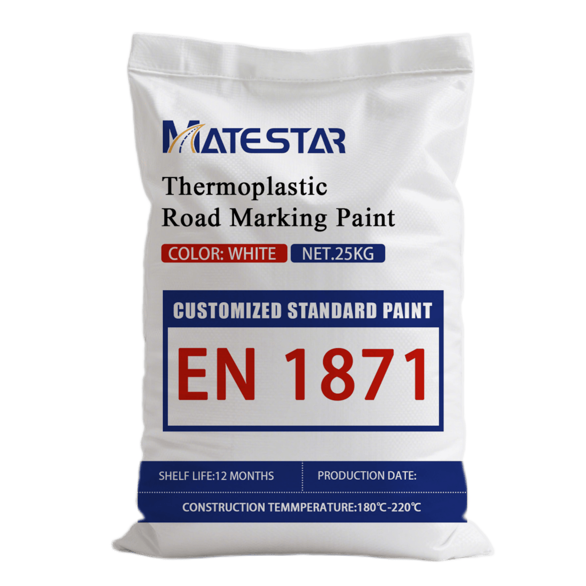 EN 1871 Thermoplastic Road Marking Paint