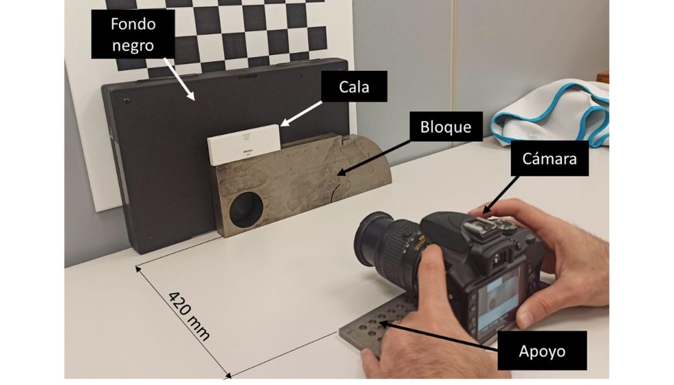 Figure 7. Image processing system using a photographic camera