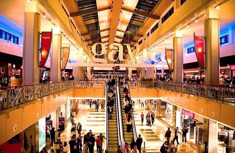 Interior of La Gavia Shopping Center