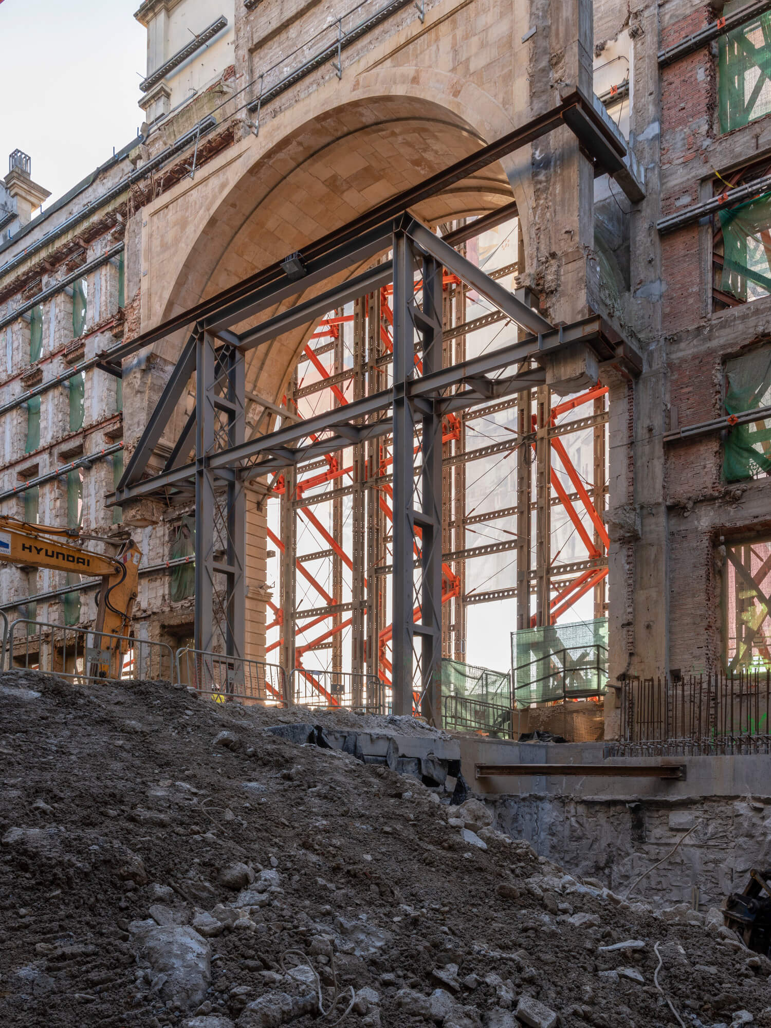 Construction of arches