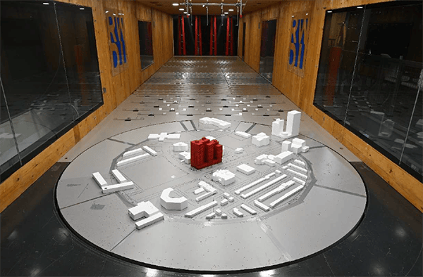 L2C also aimed to design the tower's lateral force-resisting system to withstand wind and seismic loads while meeting the phased construction schedule. This process included wind tunnel testing to quantify wind pressures, occupant comfort, and structural requirements.