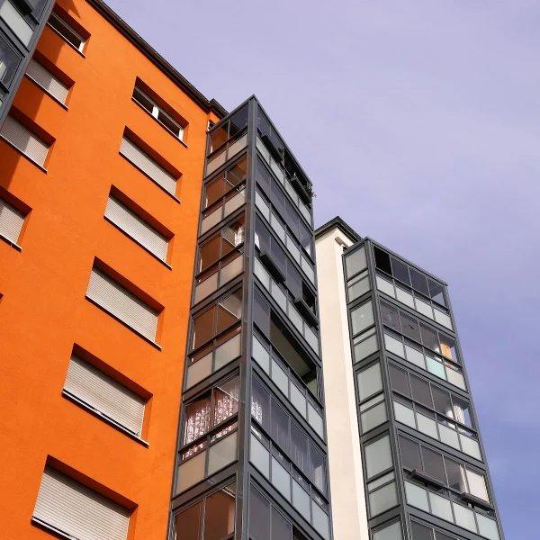 UK apartment building