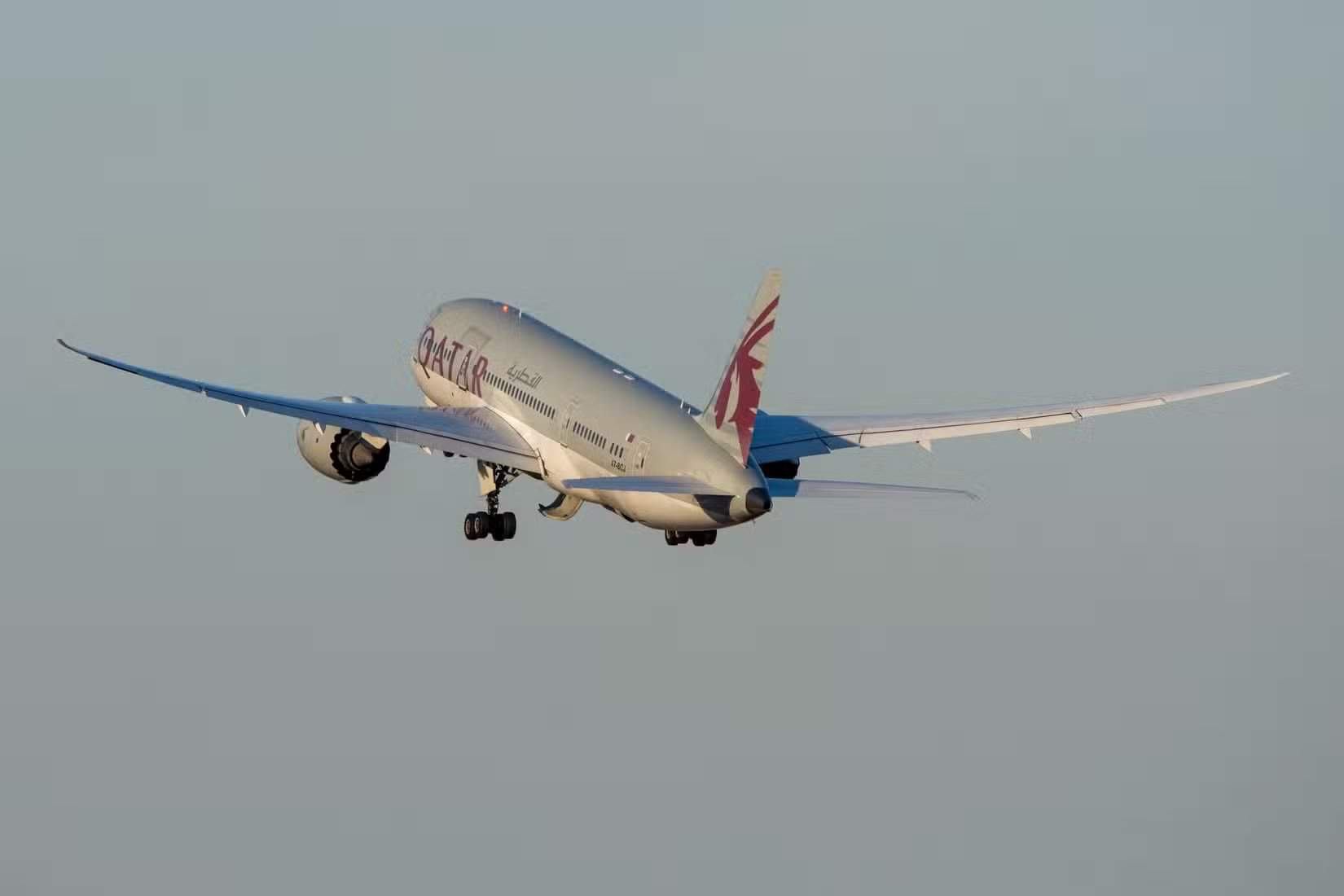 Avión de largo alcance Boeing 787-8 de Qatar Airways