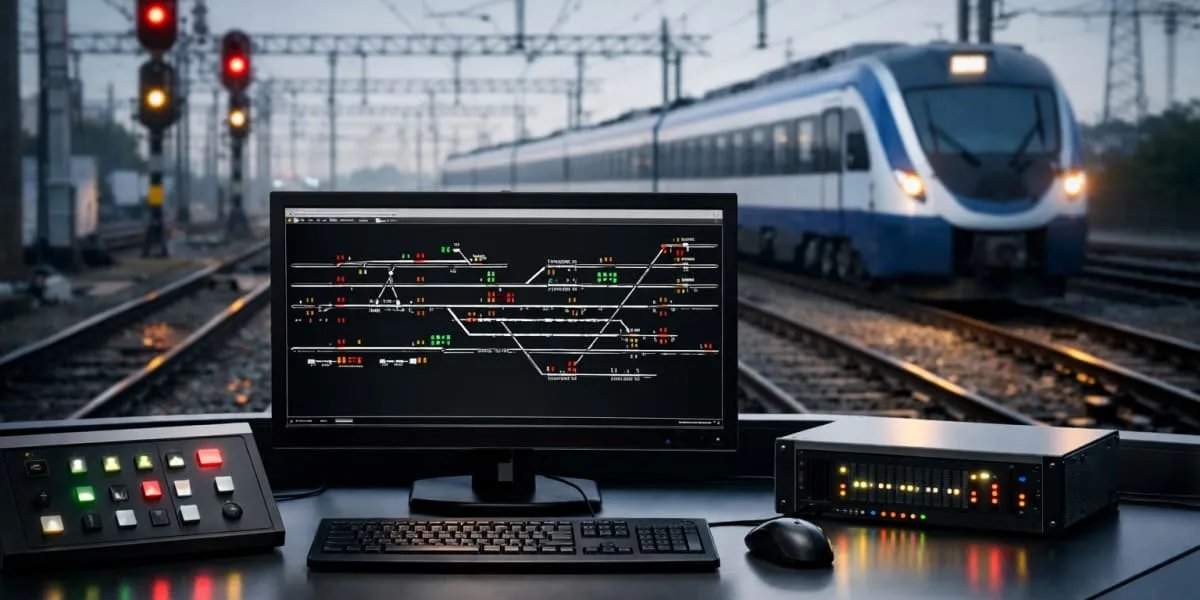 Ferrovias Indianas aprovam projeto de intertravamento eletrônico para a Ferrovia Oriental
