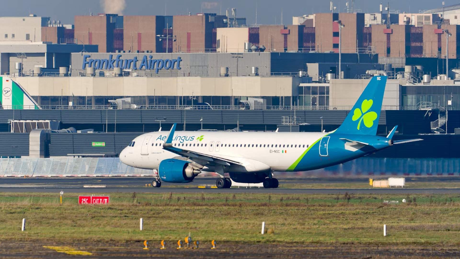 A320neo da Aer Lingus em Frankfurt