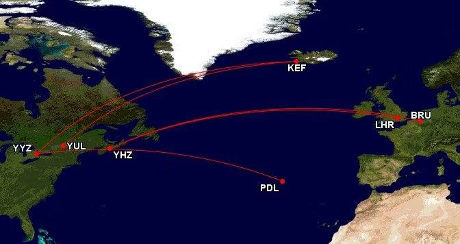 Lignes MAX 8 d’Air Canada Rouge