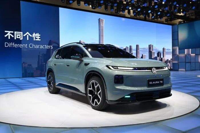▲ ID. AURA T6, o primeiro veículo elétrico puro do mundo da marca Volkswagen equipado com LiDAR