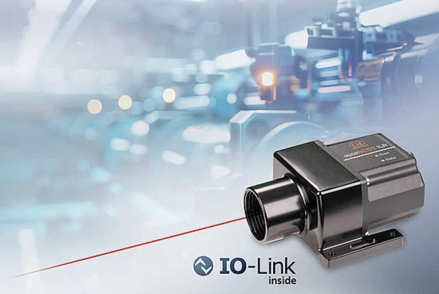 Laserdistanzsensor mit IO-Link für die industrielle Automatisierung