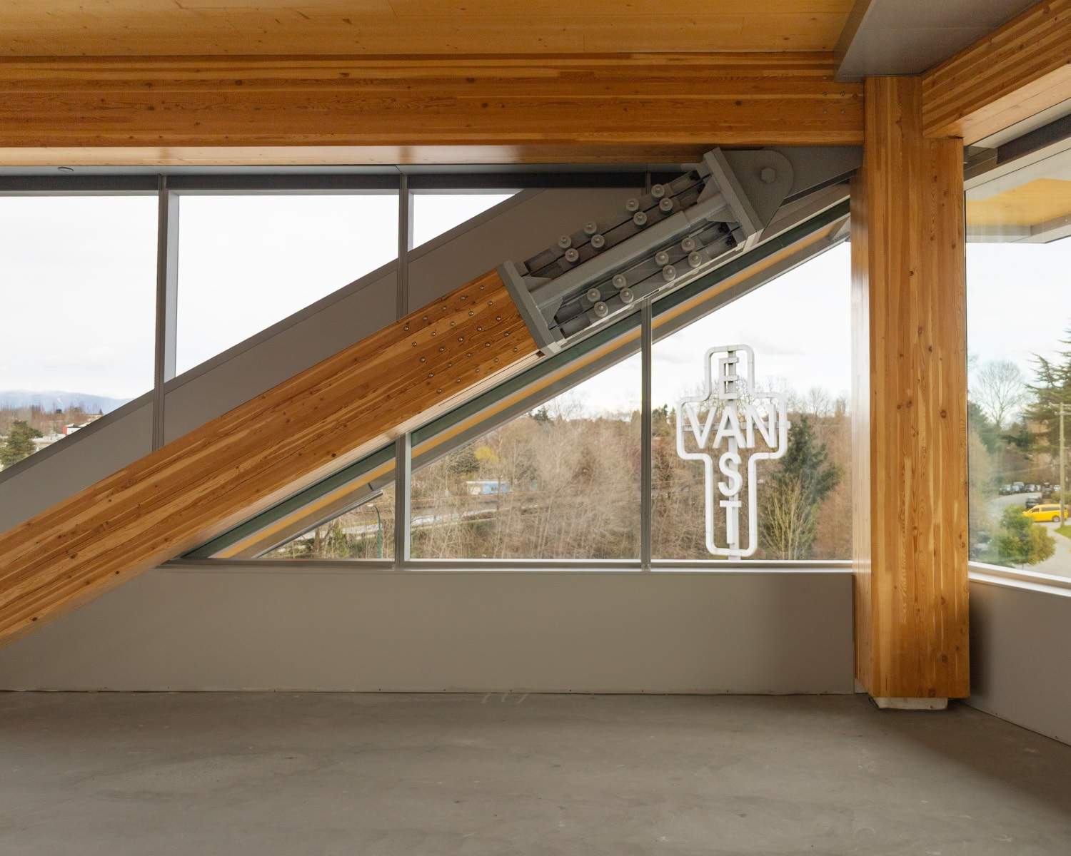 Imagen interior de La Colmena, diseñada conjuntamente por DIALOG y Fast + Epp