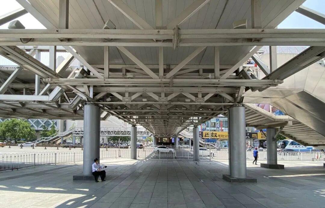 Original underutilized space under the bridge