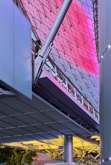 Details of lightweight construction, photo by Chai Peigen