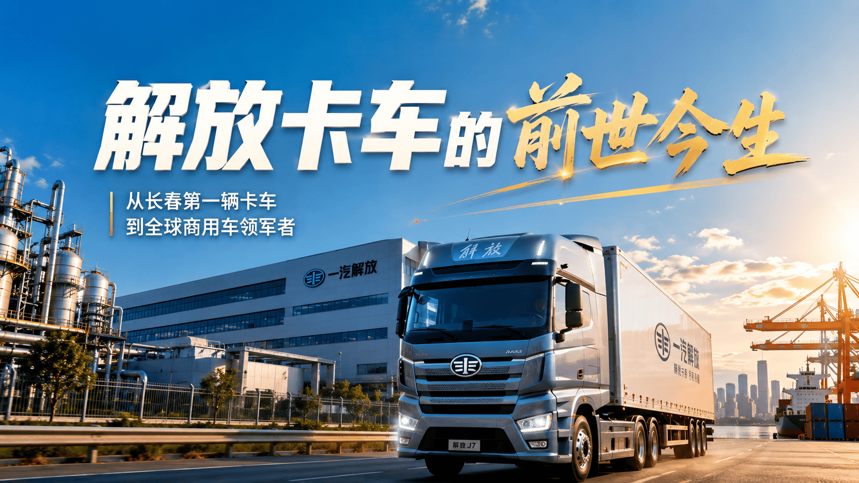 解放卡车的前世今生#解放卡车