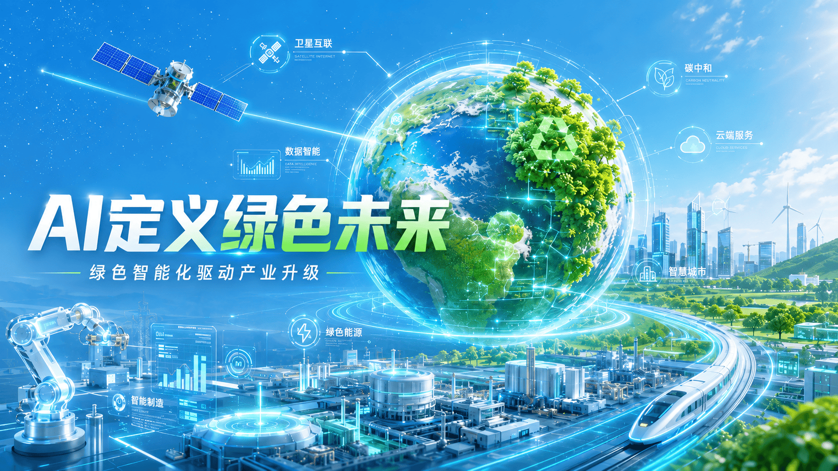 AI定义绿色未来#绿色智能化#碳中和#央企AI视界