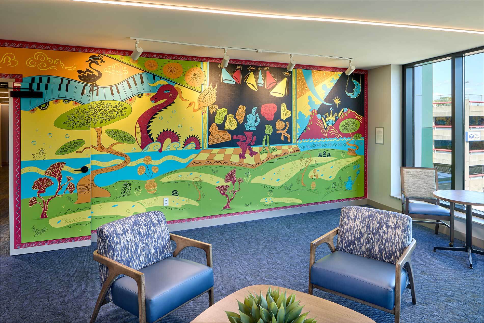 Indoor mural