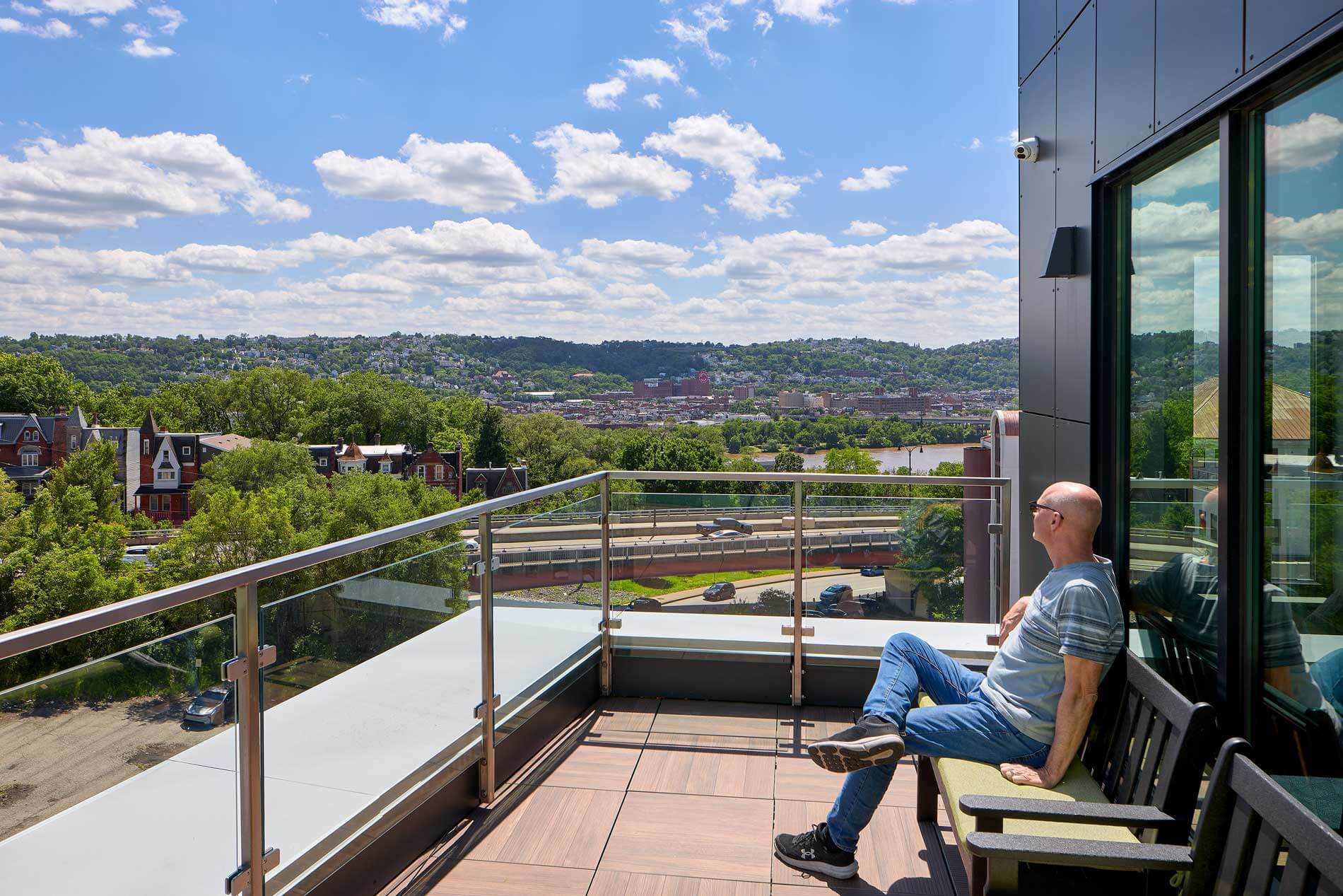 Elevated terrace