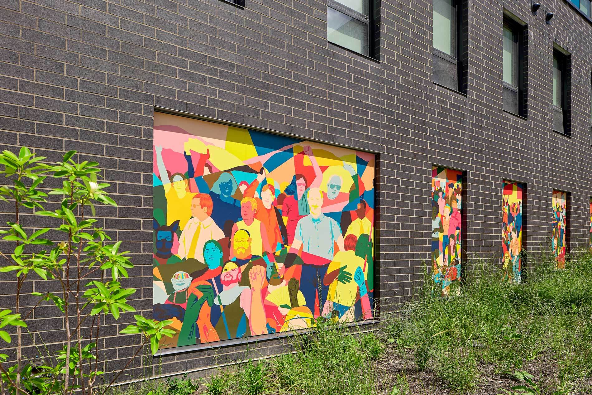 Exterior mural