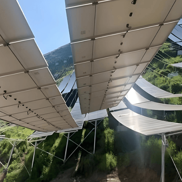柔性光伏支架系统｜复杂地形长跨度太阳能安装解决方案制造商