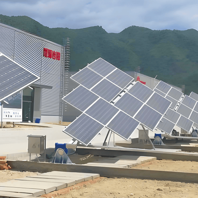 斜单轴太阳能追踪系统｜高纬度地区光伏增效解决方案