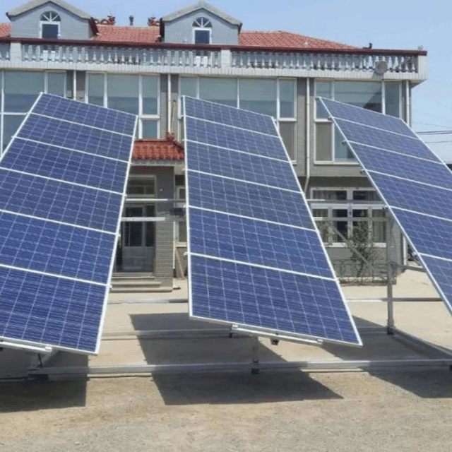 斜单轴太阳能追踪系统｜高纬度地区光伏增效解决方案