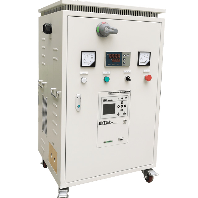 60KW高频电磁加热机 风冷无水源野外作业 大型轴承齿轮热拆热装设备