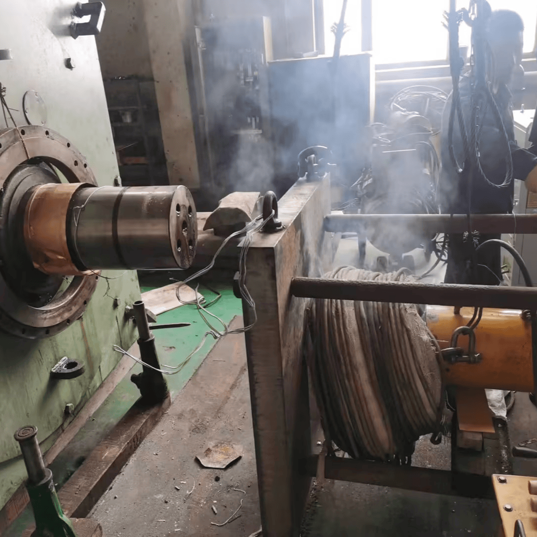 60KW高频电磁加热机 风冷无水源野外作业 大型轴承齿轮热拆热装设备