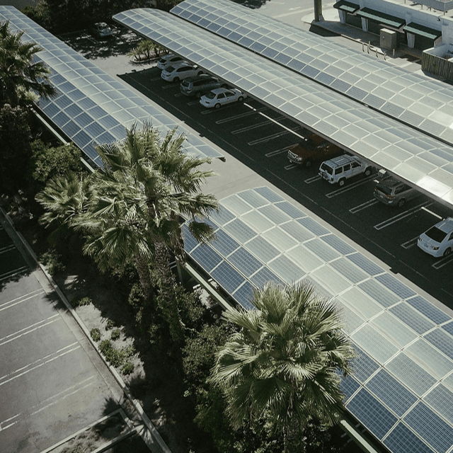 定制化太阳能光伏车棚系统｜新能源停车棚解决方案制造商