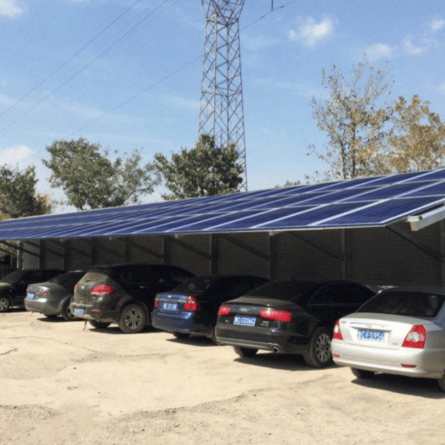 定制化太阳能光伏车棚系统｜新能源停车棚解决方案制造商