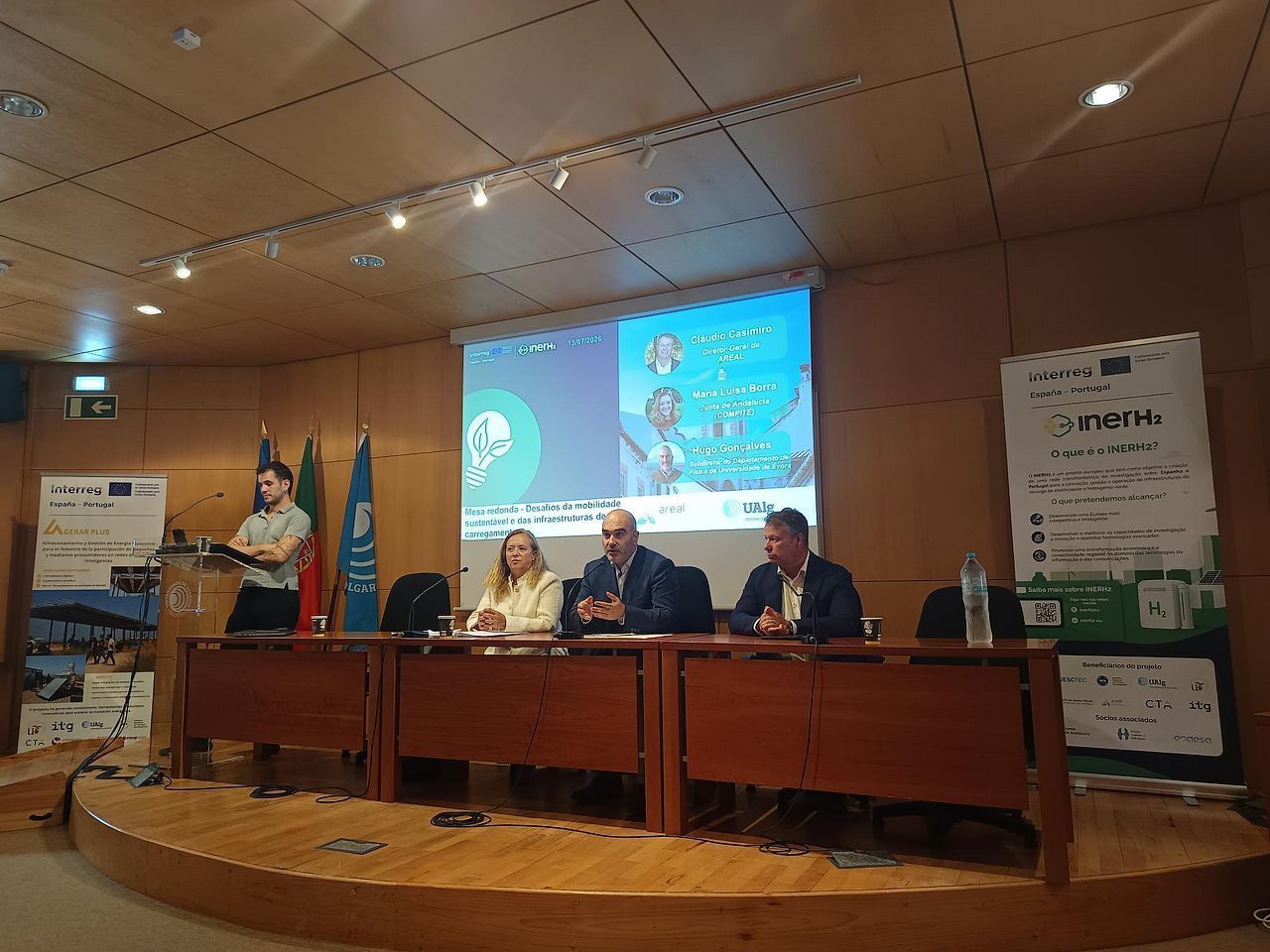 INERH2 und nachhaltige Mobilität stehen im Mittelpunkt dieser Initiative, die eine Laufzeit von 36 Monaten und ein Budget von knapp 1,3 Millionen Euro hat, um die gemeinsame Forschung zwischen Spanien und Portugal zu stärken.