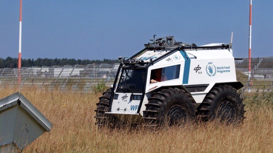 DLR testet robotische Fernerkundungsplattform für Gefahrstoffe