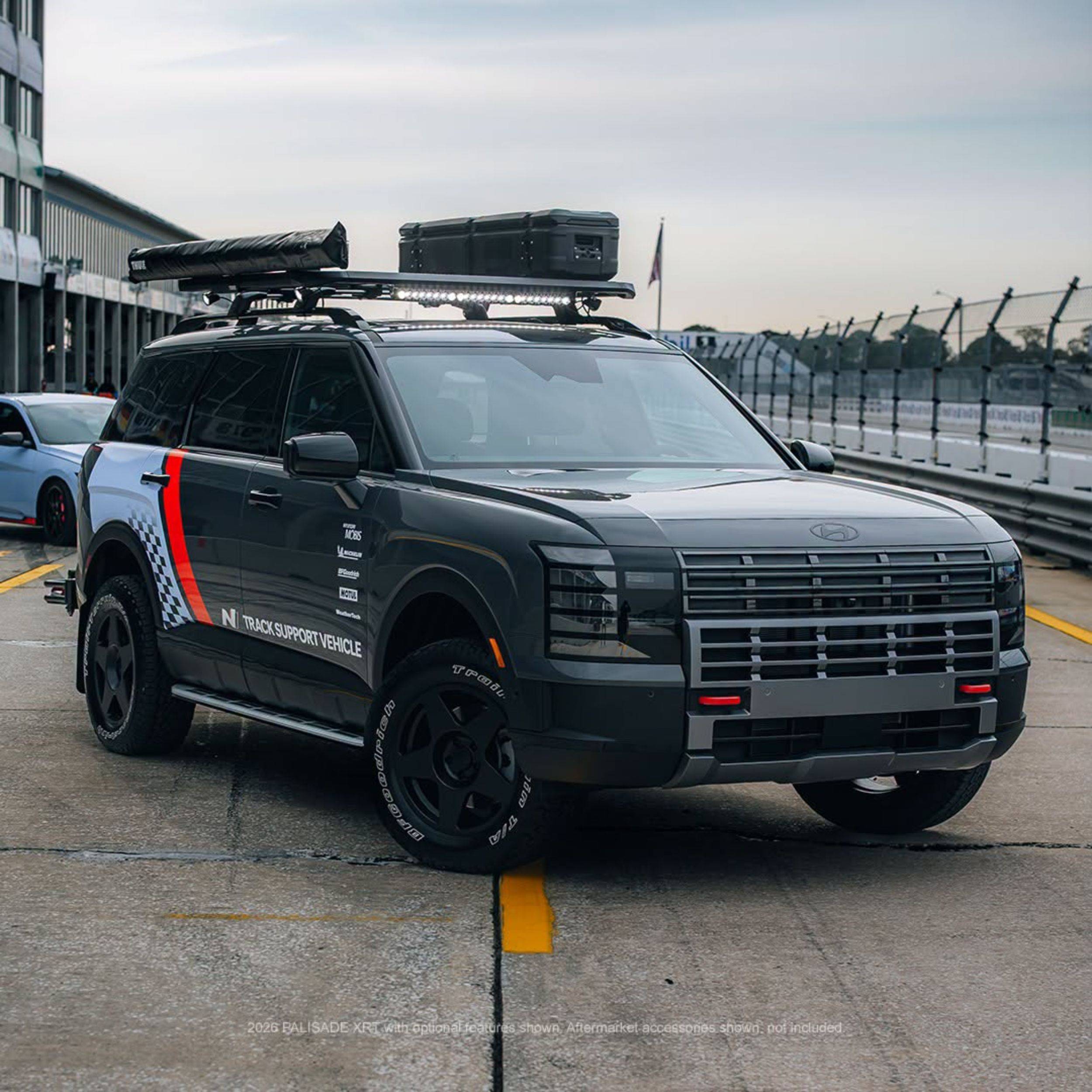 现代(Hyundai)一款定制版Palisade为非卖品,实为遗憾