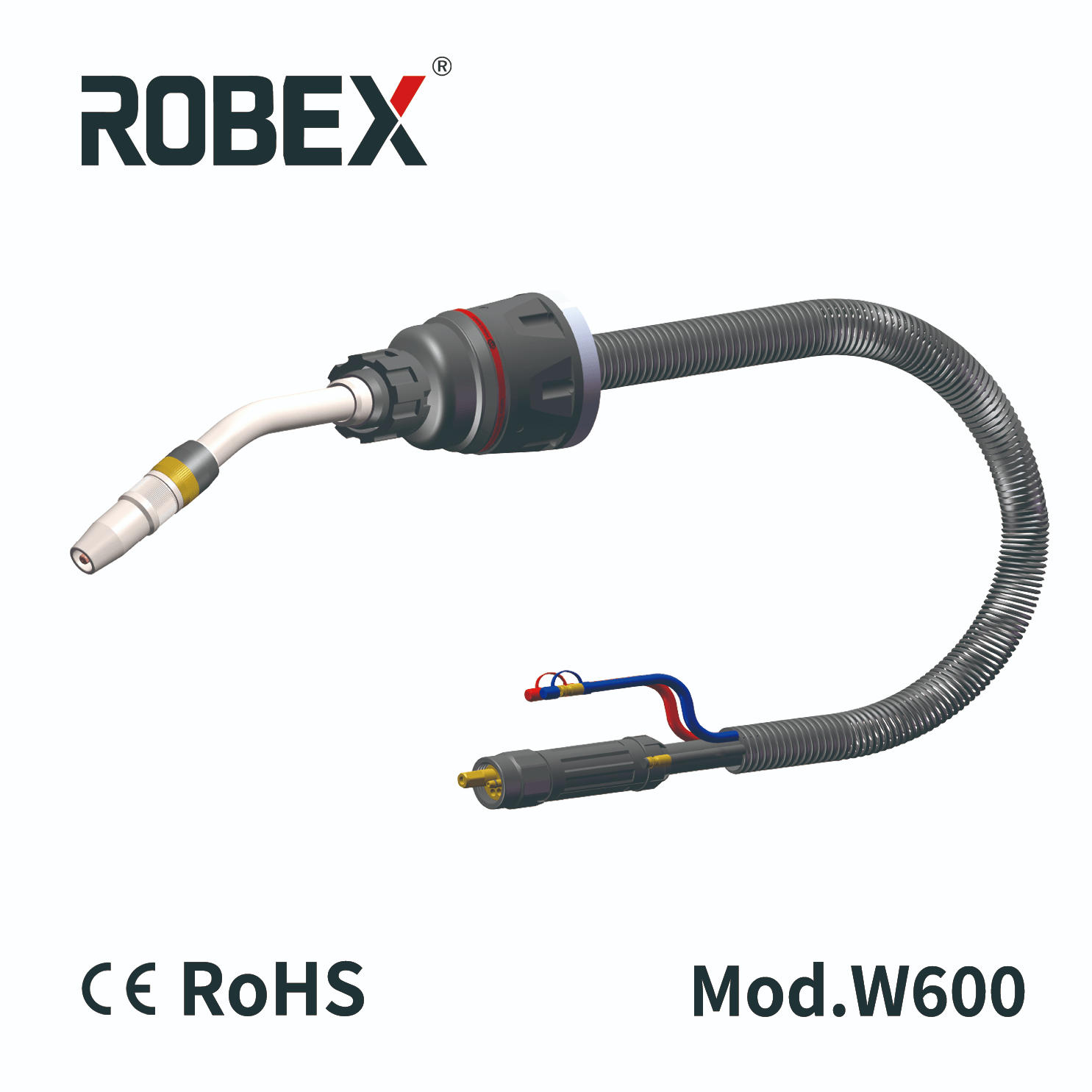 Antorcha de soldadura robótica refrigerada por agua INNOTEC 500A/600A soplete de soldadura/robótico/antorcha robótica - Shanghai INNOTEC Welding Technology Company Limited