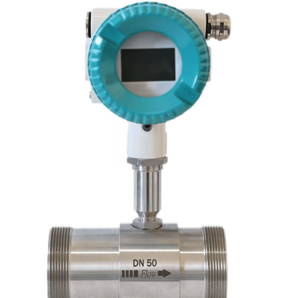 Robust Industrial Stainless Steel Turbine Flowmeter for Predictive Maintenance