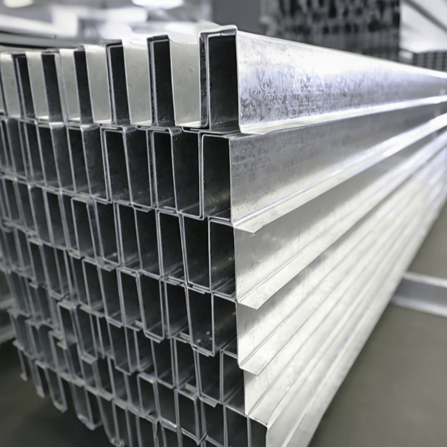 Perfil Tipo Chapéu para Componentes de Suporte Fotovoltaico｜Fabricante de Aço Especial para Sistemas de Instalação Solar